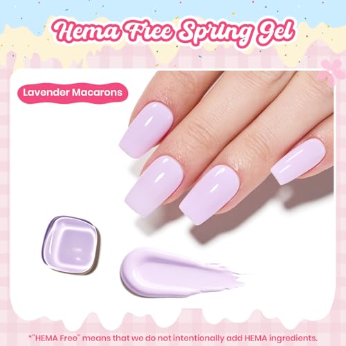 Beetles Purple Gel Nail Polish (J - Light Purple | Lavender Macarons)