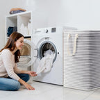 75L Large Laundry Baskets (Grey / 75L)
