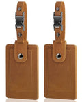 Luggage Tags for Suitcases (Brown)