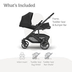 Cruz V3 Full Size (Cruz V3 Stroller / Jake (Charcoal))