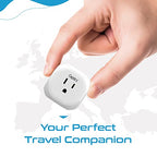 Europe Travel Adapter Plug Set Schuko (4 Pack / Type C , E/F - European 2 pack set)
