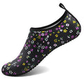 Water Shoes for Women Men Quick (7-8 Women/6-7 Men / Colorful Small Flower)