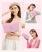 Personalized Initial Makeup Bag 3 (Pink 03)