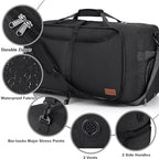 80L Duffle Bag for Travel (80L / Black)