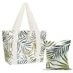 Beach Bags Wet Bag for Swimsuit (Small Palm Leaves)