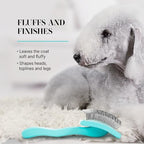 Big G Dog Slicker Brush for Dogs (Large / Teal)