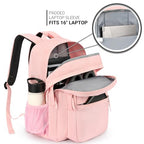 36L Backpack for College (Pink / 18.5 Inch)