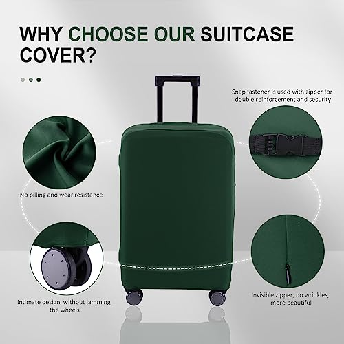 Travel Luggage Cover (Avocado Green / 28-29 inch)