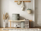 Round Shoe Organizer (Gray / 1 PACK)