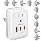 35W Universal Travel Adapter Kit (Type A/B/C/D/E/F/G/H/I/L/M-Global Travel Adapter 35W)