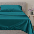 100% Egyptian Cotton Twin XL Size Sheets Set (Twin XL / 12 - Teal)