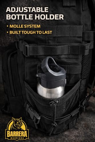 BARRERA Tactical Backpack 25L (Black / 25 L)