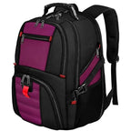 Large Laptop Backpack for Women (18.4 Inch / Purple)