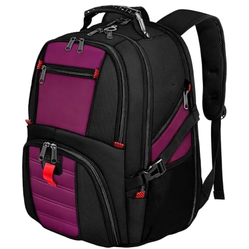 Large Laptop Backpack for Women (18.4 Inch / Purple)
