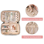 Travel Jewelry Organizer Case (Pink / Ⅱ - Small)