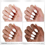 Beetles White Gel Nail Polish (A - Creme White | French White)