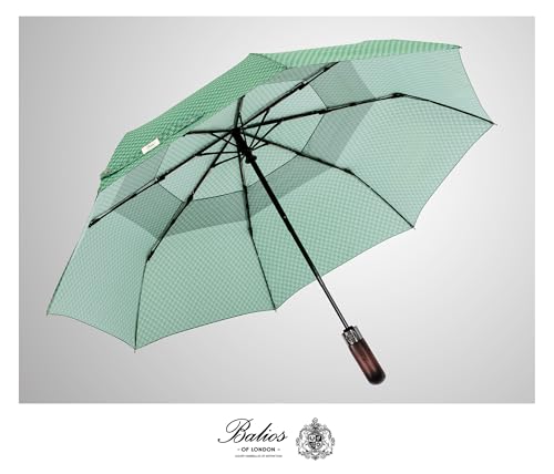Folding Umbrella Real Wood Handle Pimlico Juniper Green (Pimlico Juniper Green)