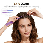 4Pcs Detangling Hair Brush Set for Women (Purple)