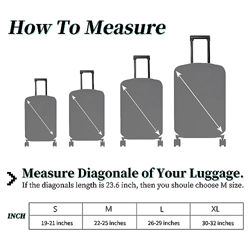 Luggage Cover Suitcase Protector + Luggage Tag (America 250th Anniversary / XL)