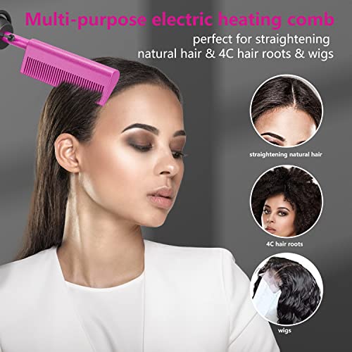 Electric hot Comb (Red)