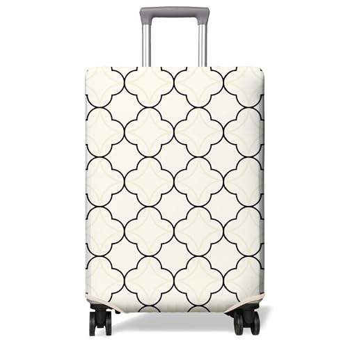 Travel Luggage Cover Suitcase Protector Fits 18 (Travel-7 / M(22-24in))