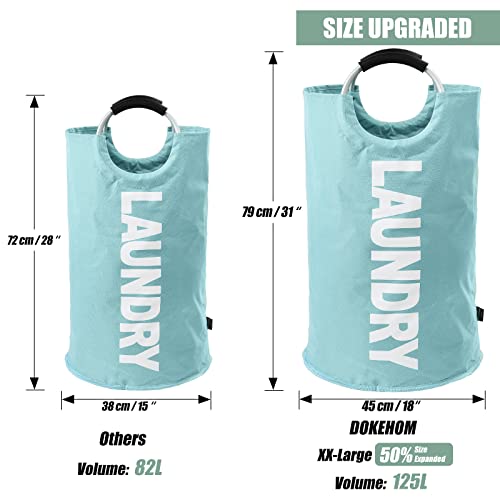 125L X Large Laundry Basket Bag (Light Blue / 125L)