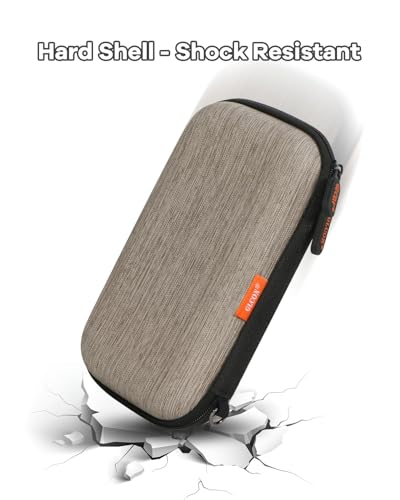 Hard Drive Case for WD Elements (Stripe Light Brown)