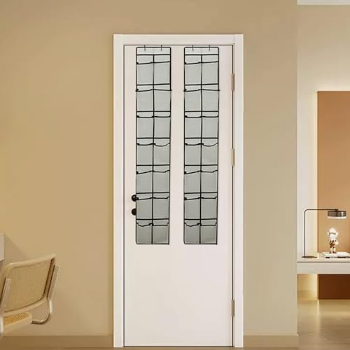 Over The Door Shoe Organizer (gray)