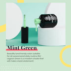 Beetles Mint Green Gel Nail Polish (H - Sheer Green | Mint Green)