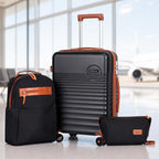 Luggage Sets 3Piece (Black / 3 Piece Sets (20/BP/TB))