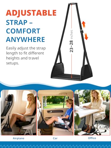 Travel Pillow with Strap (Travel Pillow & PE Board Foot Hammock)
