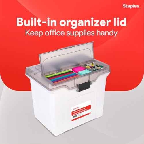 File Box Portable Tote (Clear)