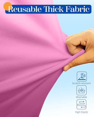 Luggage Cover for Suitcase Tsa Approved Protector (Extra Small (18-20 inches) / Pink Gradient)