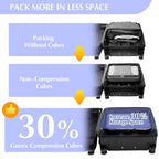 Compression Packing Cubes (4-Periwinkle / 4 Set)