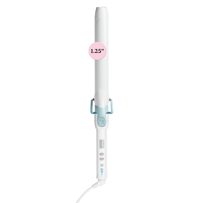 Mane 1.25" Curling Iron Extended Barrel Attachment + Power Bottom Bundle - Includes Power Base for Hair Styling Attachments + Versatile Hair Wand for Loose, Beachy Wave or Defined Curls (2 Count)