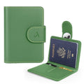 Rfid Passport Holder for Travel Women (Avocado Green)