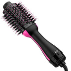 Hair Dryer Brush Blow Dryer Brush in One (Black/Magenta)