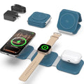 15W Magnetic Travel Charging Station (Navy Blue)