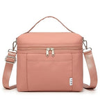 NOL 8L Insulated Lunch Bag for Women (Dark Pink / Medium (8 Liters))