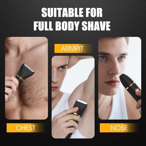 Manscape Body Trimmer for Men (Black)