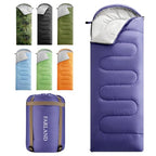 Sleeping Bag for Adults (Purple / 87"x32.7")