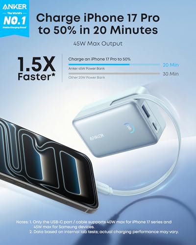 Nano Power Bank (Blue)