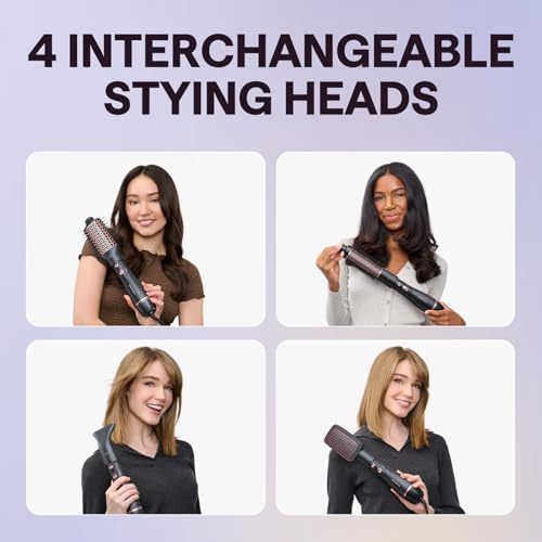Hair Dryer Brush Set (Matte Black)