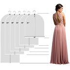 12Pack Short Garment Bags (24" x 32" 12 Pack / Translucent)