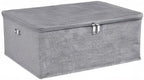 ANMINY 2PCS Storage Bins with Zipper Lids 13 Qt Lidded Fabric Storage Boxes - Image 8
