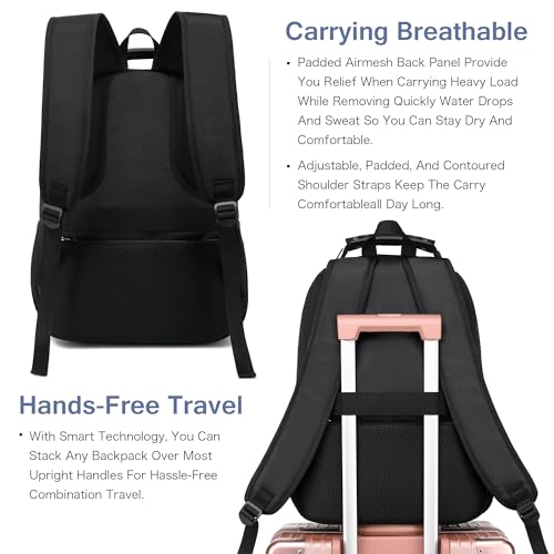 Laptop Backpack for men (15.6 / Orange Black)