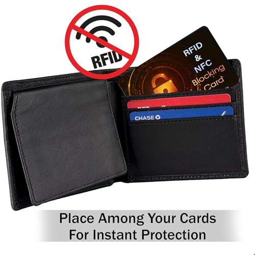 10 Pack RFID Blocking Card for Credit Debit Card (Oragne SL)