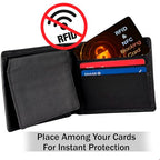 5 Pack RFID Blocking Card for Credit Debit Card (Oragne SL)