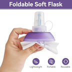 250ml Soft Flask (1pcs, 250ml Purple)