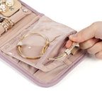 Travel Jewelry Case (Peach-Pink / Samll)